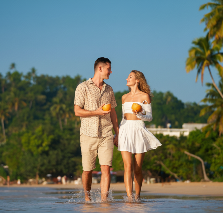 Galle Coast — heritage clock tower and ocean views in Sri Lanka